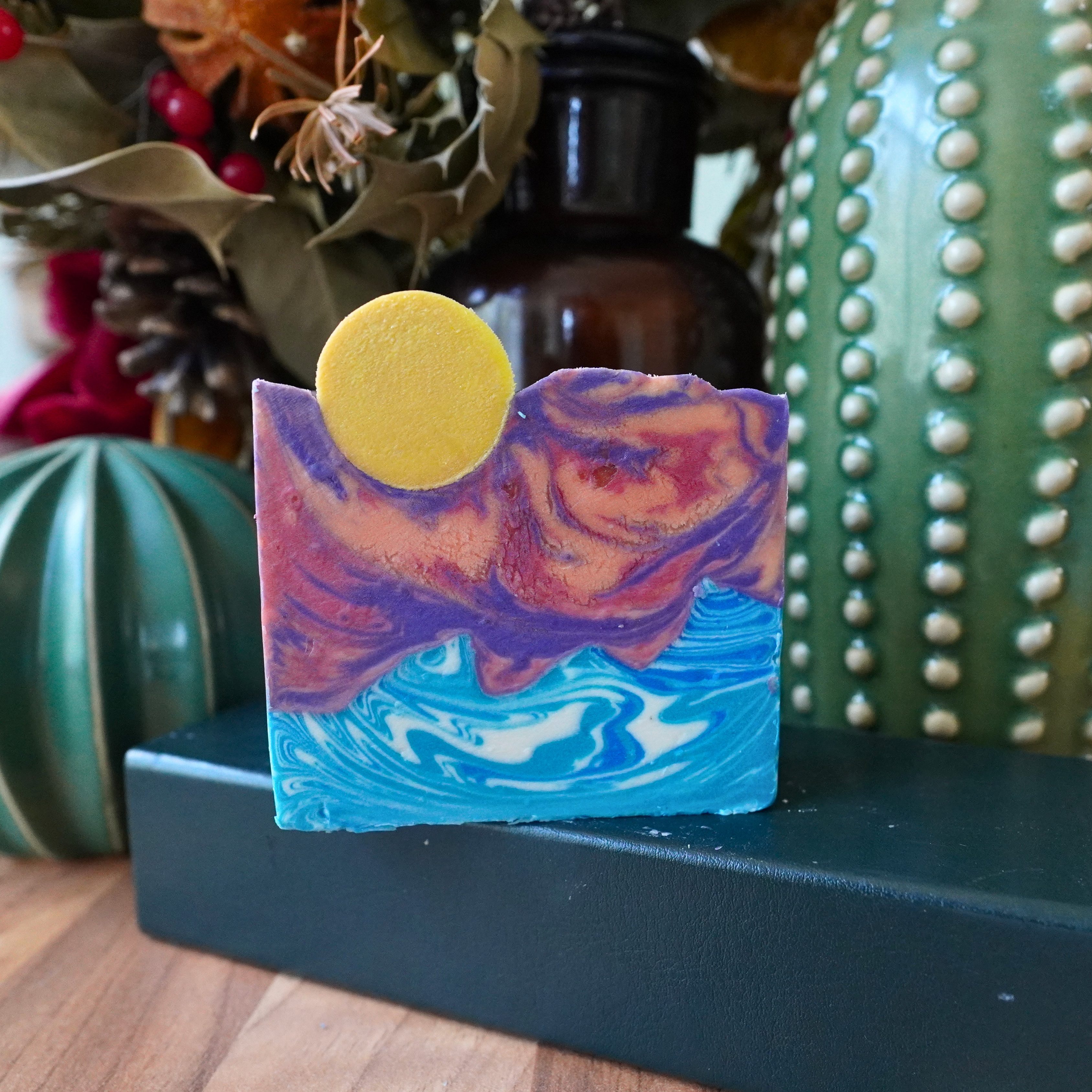 Wavy Sunset Soap