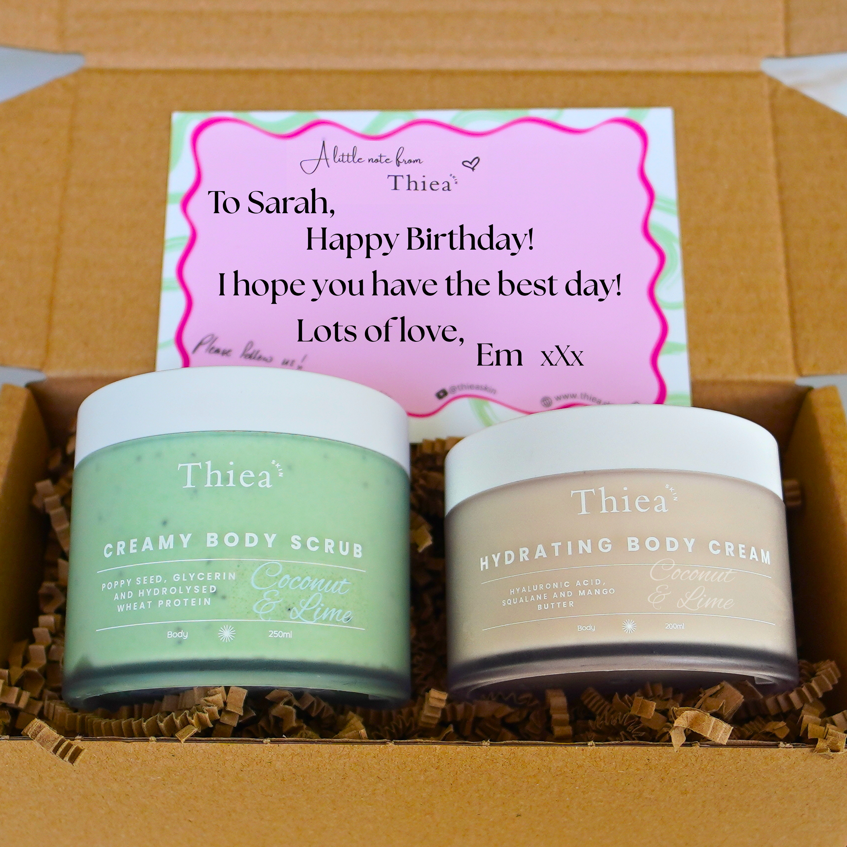 Coconut & Lime Glow Gift Box